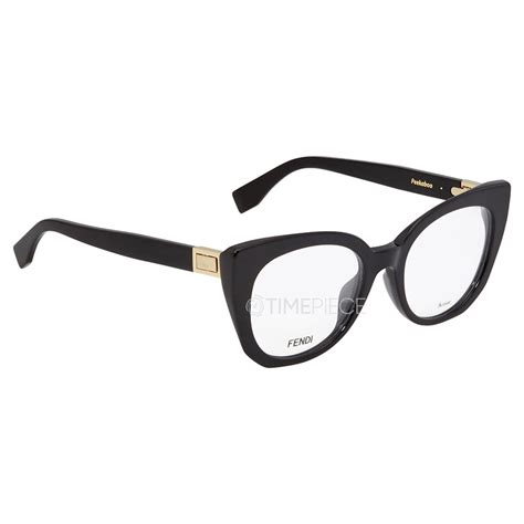 fendi ophthalmic frames|fendi black eyeglass frames.